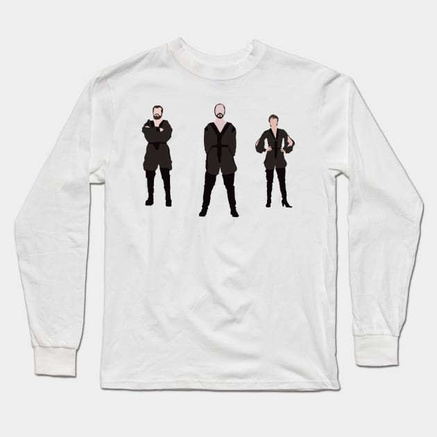 Zod, Ursa, and Non Long Sleeve T-Shirt by FutureSpaceDesigns